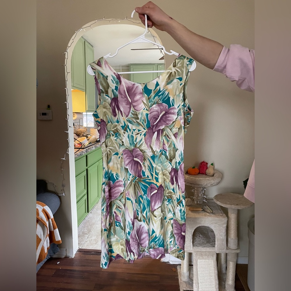 Vintage floral dress